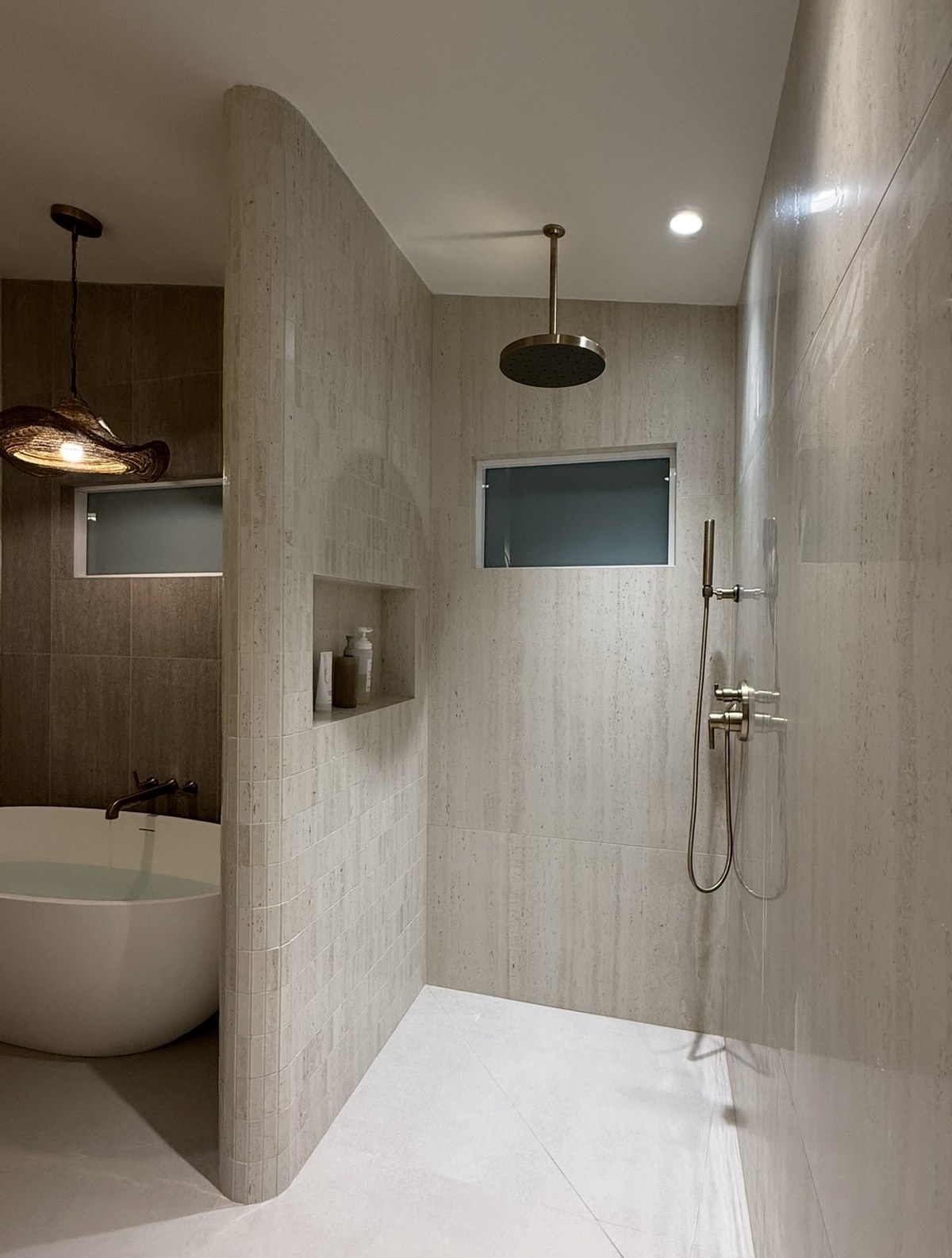 CFN glass walk-in shower design project, Bathroom